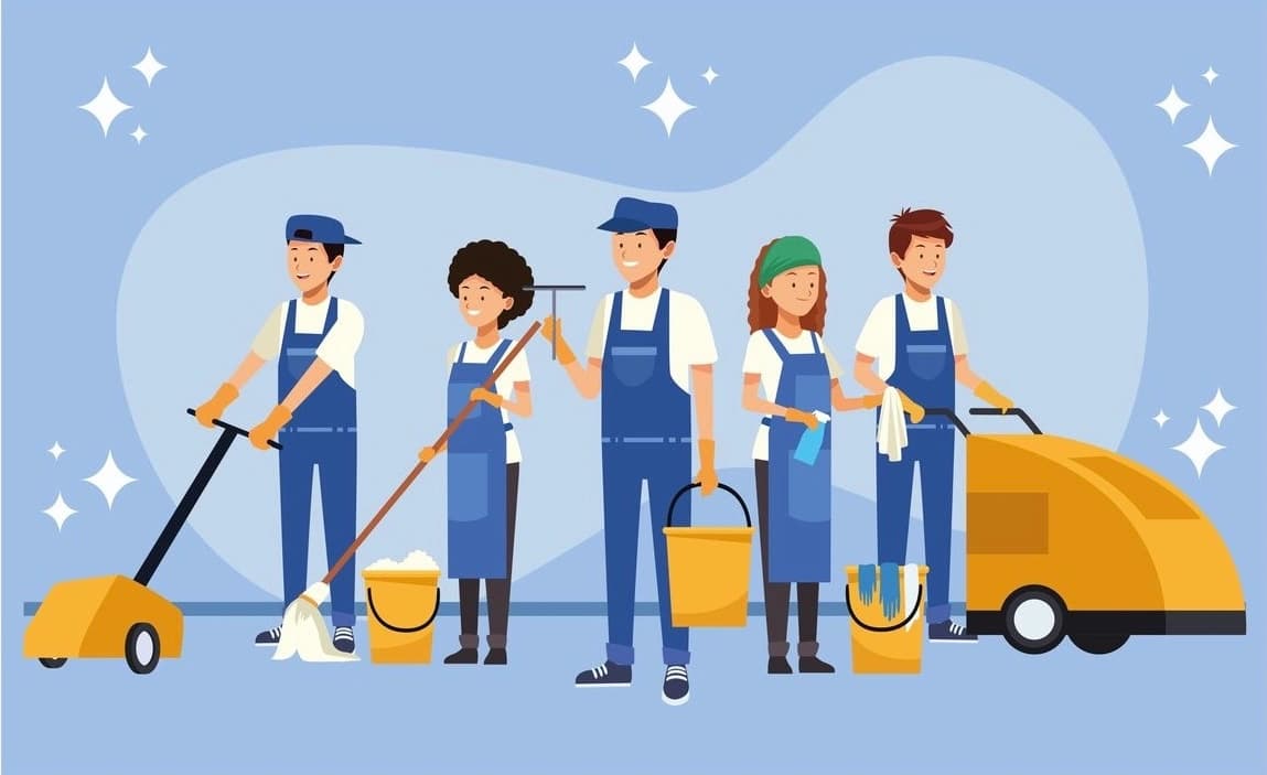 Sparkle Cleaners crew